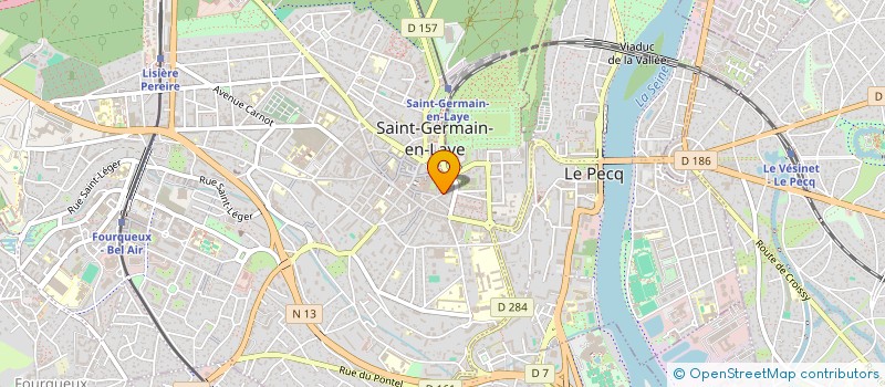 localisation de l'entreprise ANNA&MICHEL BATIMENT  SAINT-GERMAIN-EN-LAYE