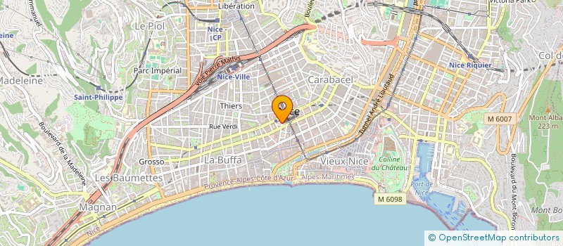 localisation de l'entreprise ANNA-NESA  NICE