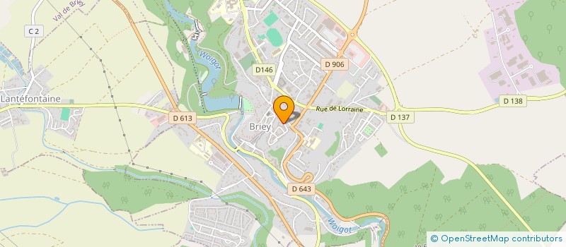 localisation de l'entreprise ANNA&NOUR.COFFEE  VAL DE BRIEY