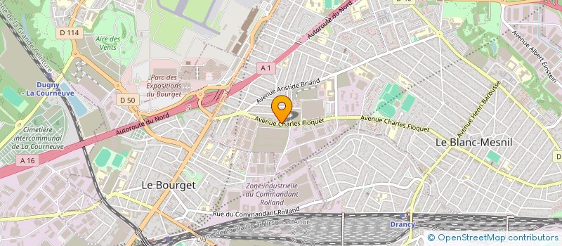 localisation de l'entreprise ANNA PAKWAN à LE BLANC-MESNIL