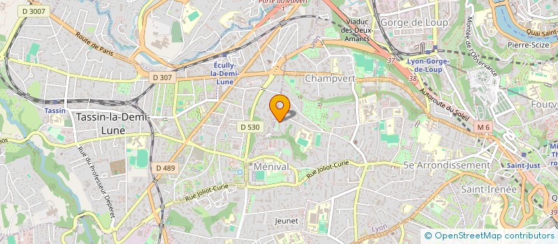 localisation de l'entreprise ANNA & PARTNER à LYON
