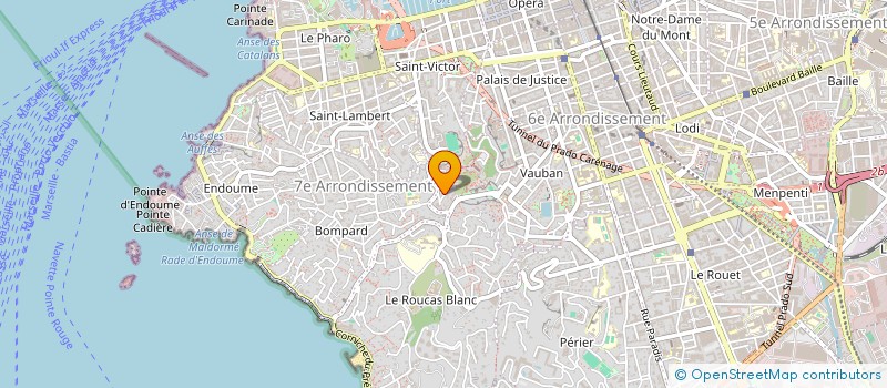 localisation de l'entreprise ANNA'RENOVATION à MARSEILLE