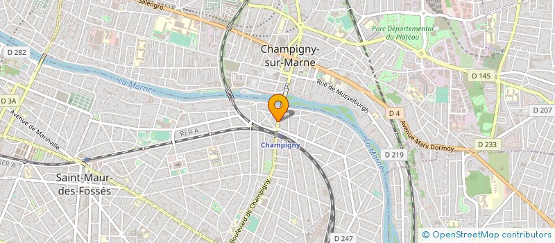 localisation de l'entreprise ANNA-ROSE à SAINT-MAUR-DES-FOSSES