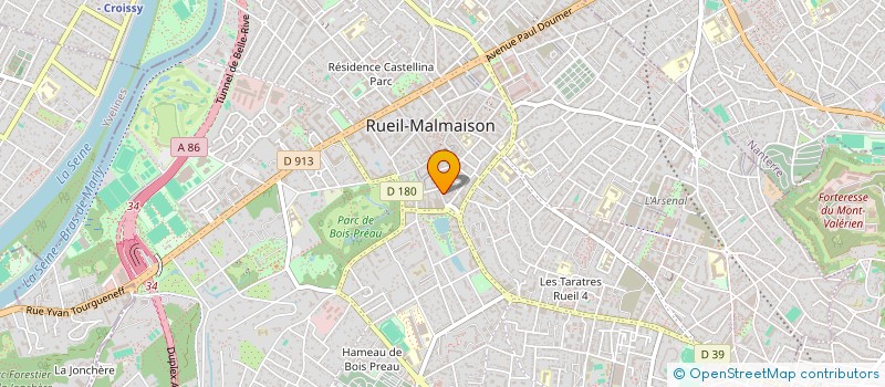 localisation de l'entreprise ANNA ROSE à RUEIL-MALMAISON