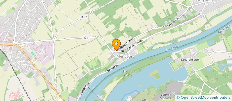 localisation de l'entreprise ANNA SINA  MERICOURT