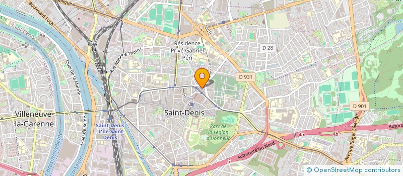 localisation de l'entreprise ANNA TRANSPORTS à SAINT-DENIS