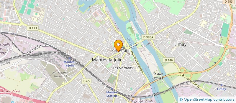 localisation de l'entreprise ANNA W  MANTES-LA-VILLE