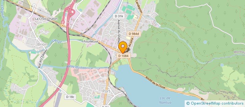 localisation de l'entreprise ANNABEL à OYONNAX