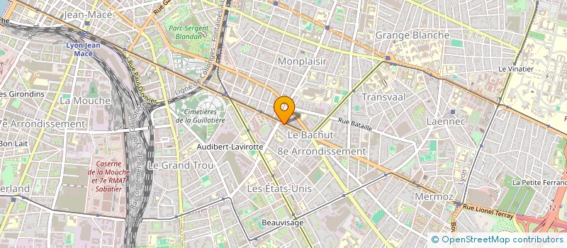localisation de l'entreprise ANNABELLA DECORATION à LYON