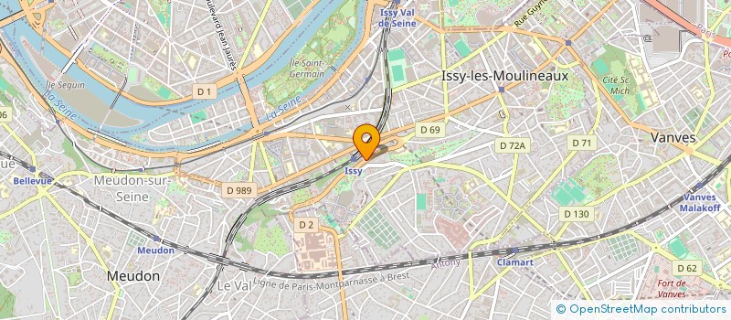 localisation de l'entreprise ANNABELLE à ISSY-LES-MOULINEAUX