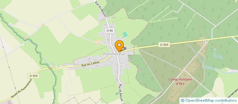 localisation de l'entreprise ANNABELLE à POMMEREUIL
