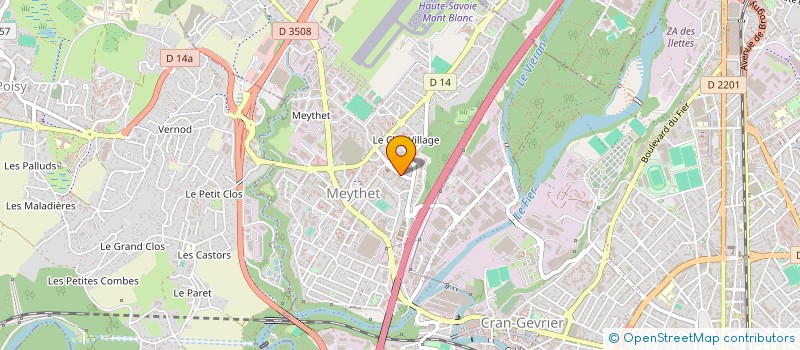 localisation de l'entreprise ANNABELLE BUISSON-BORDONE ET MATHIEU BORDONE à ANNECY