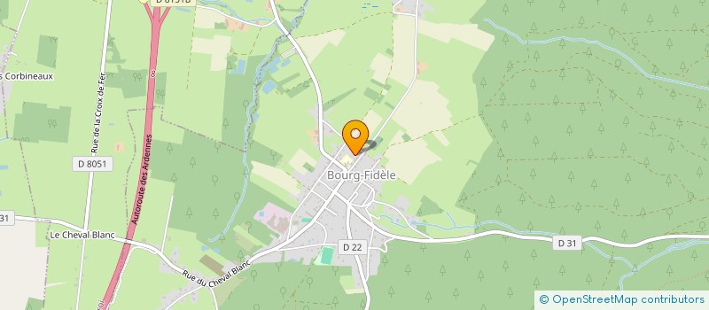 localisation de l'entreprise ANNABOULE  BOURG-FIDELE