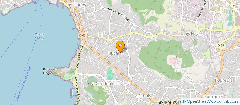 localisation de l'entreprise ANNACCROCHE  SANARY-SUR-MER