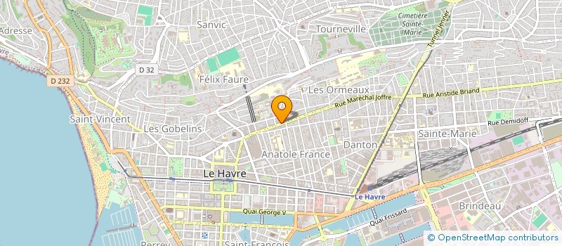 localisation de l'entreprise ANNACLICK à LE HAVRE