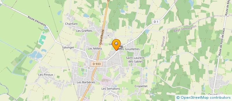 localisation de l'entreprise ANNACREA DESIGN à MANZIAT