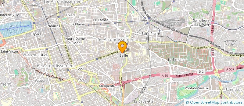 localisation de l'entreprise ANNADI CONCEPT  MARSEILLE