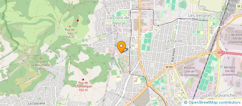 localisation de l'entreprise ANNAELIS  CLERMONT-FERRAND