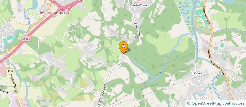 localisation de l'entreprise ANNAELLE IMMO  URRUGNE