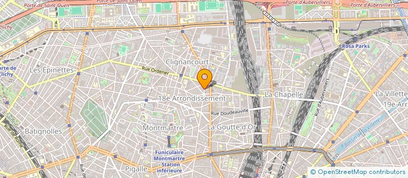 localisation de l'entreprise ANNAI à PARIS