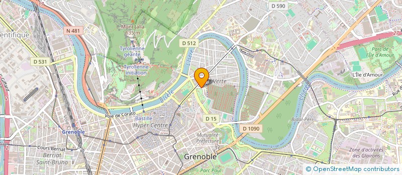 localisation de l'entreprise ANNALEA  GRENOBLE