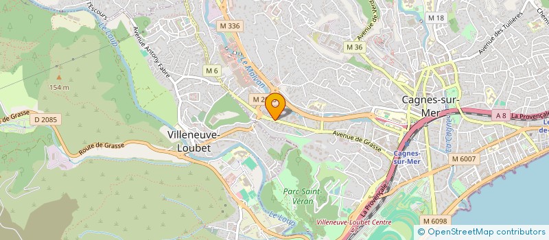 localisation de l'entreprise ANNALEX à SAINT-LAURENT-DU-VAR