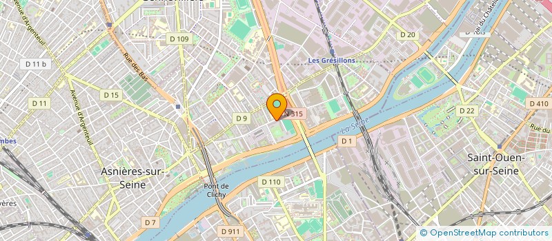 localisation de l'entreprise ANNALEXIS TRANSPORT à ASNIERES-SUR-SEINE