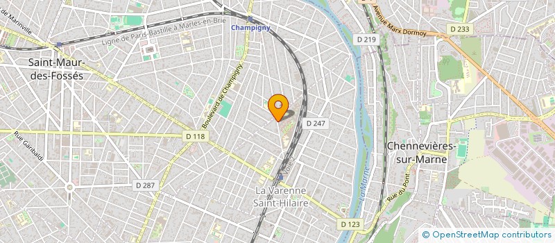 localisation de l'entreprise ANNALIA à SAINT-MAUR-DES-FOSSES