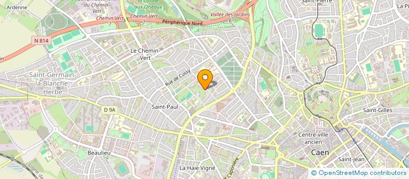 localisation de l'entreprise ANNALIJA à CAEN