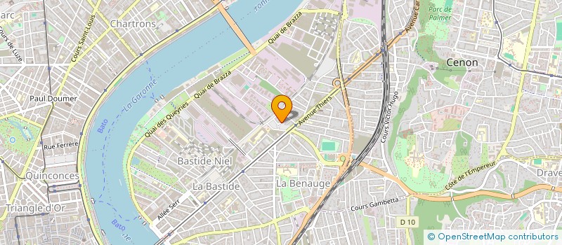 localisation de l'entreprise ANNALISA  BORDEAUX