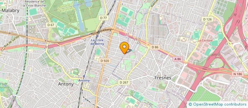 localisation de l'entreprise ANNAM CONSEIL à ANTONY