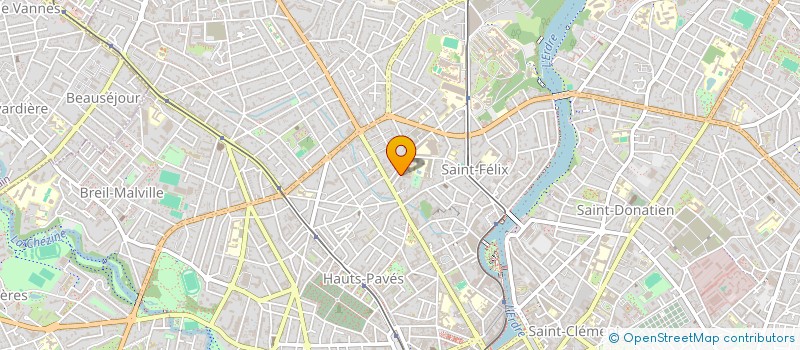 localisation de l'entreprise ANNAM PRO LANGUES à NANTES