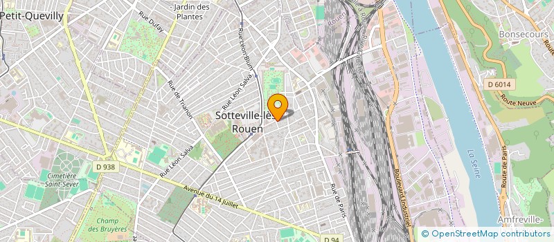 localisation de l'entreprise ANNAN  SOTTEVILLE-LES-ROUEN