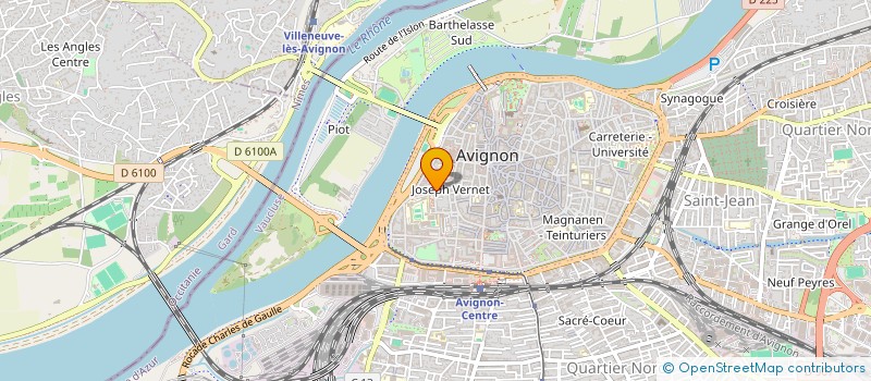 localisation de l'entreprise ANNANELLE 12 BIS  AVIGNON