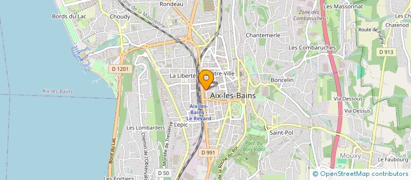 localisation de l'entreprise ANNAPOLIS à AIX-LES-BAINS