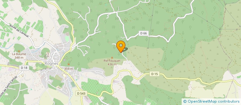 localisation de l'entreprise ANNAPOM à ROGNES