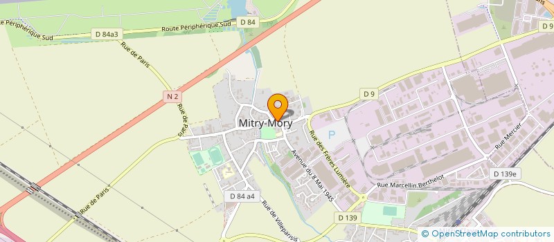 localisation de l'entreprise ANNAPOORNA  MITRY-MORY