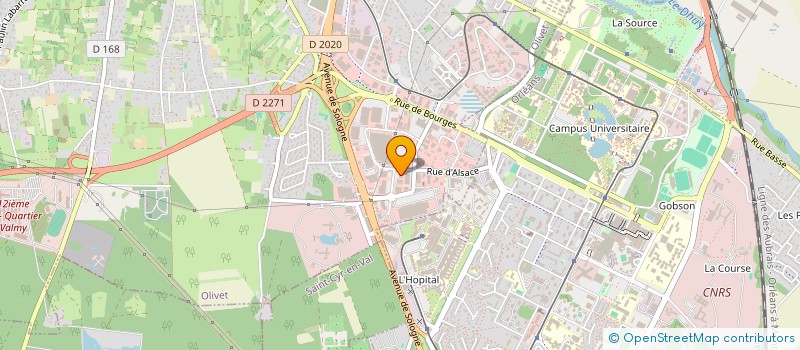 localisation de l'entreprise ANNAPURNA à OLIVET