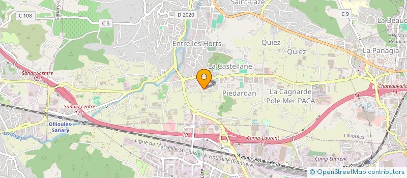 localisation de l'entreprise ANNAPURNA  OLLIOULES