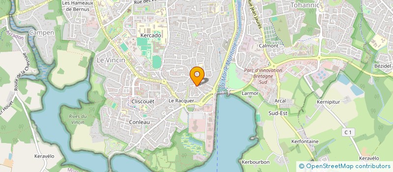 localisation de l'entreprise ANNAPURNA CONSEIL à VANNES