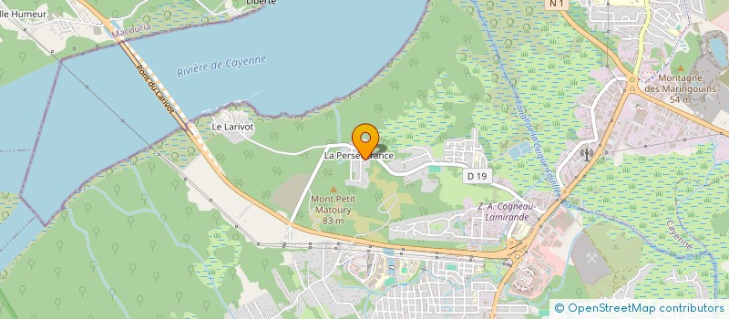 localisation de l'entreprise ANNAR INGENIERIE  CAYENNE