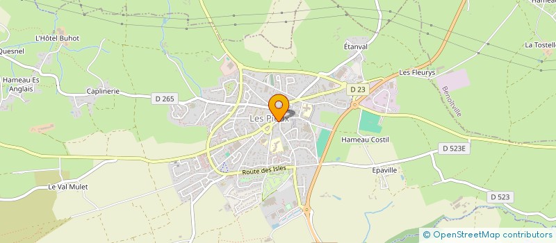 localisation de l'entreprise ANNARA  LES PIEUX