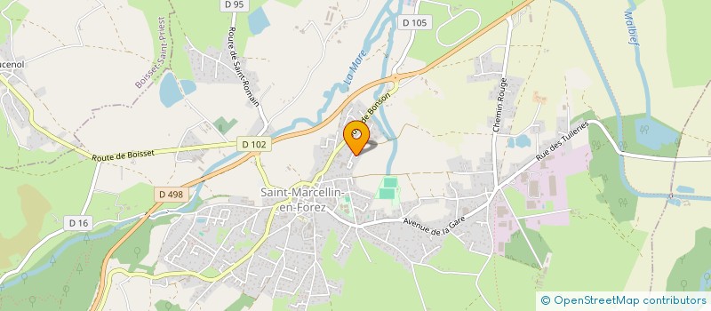 localisation de l'entreprise ANNASTORYA à SAINT-MARCELLIN-EN-FOREZ