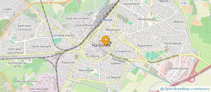 localisation de l'entreprise ANNAYA à NARBONNE
