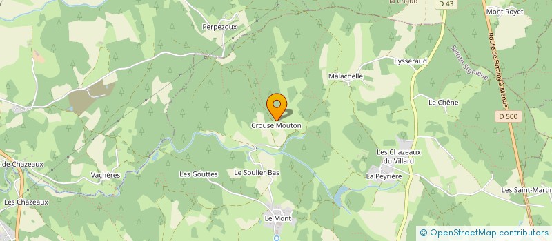localisation de l'entreprise ANNBEA à SAINTE-SIGOLENE