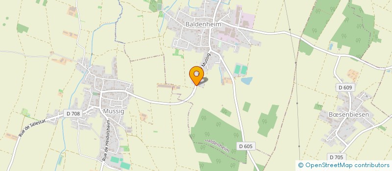 localisation de l'entreprise ANNE  BALDENHEIM