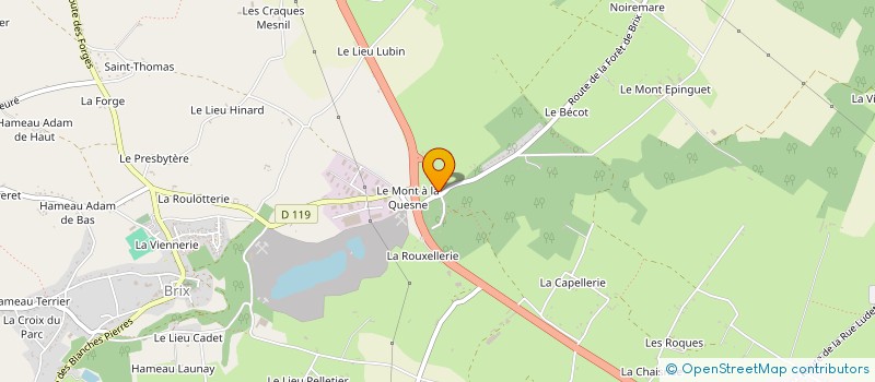 localisation de l'entreprise ANNE  BRIX