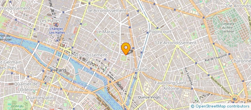 localisation de l'entreprise ANNE  PARIS