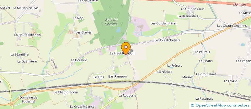 localisation de l'entreprise ANNE  LOUVIGNE-DE-BAIS