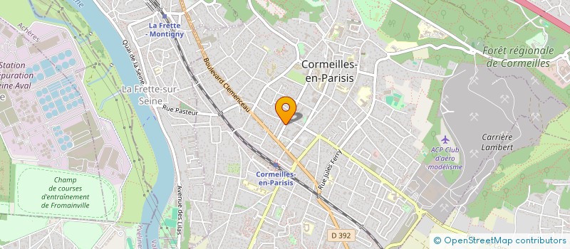 localisation de l'entreprise ANNE CADIC CONSULTING  CORMEILLES-EN-PARISIS